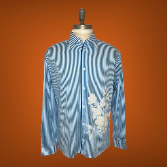 New Authentic New Unworn Hermes Dress Shirt 100% Cotton Size 17/43 France - Picture 9 of 9